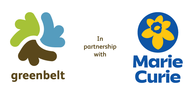 greenbelt and marie curie partnership logo
